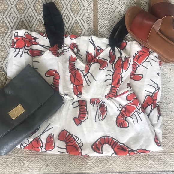 Anthropologie Dresses Anthropologie Lobster Sundress Poshmark